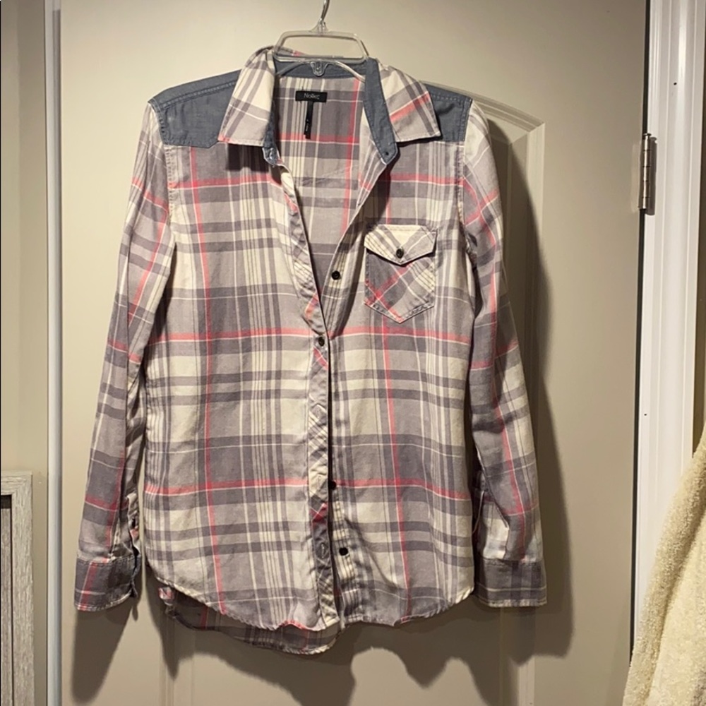 Nollie Half Jean Flannel